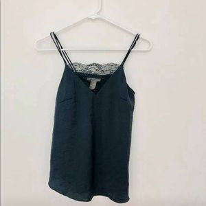 SOLD❣️Dark Basic Grey Cami 🖤🐚